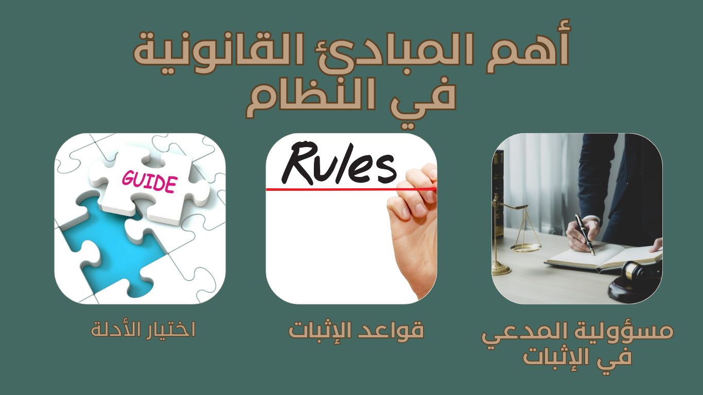 نظام الاثبات السعودي